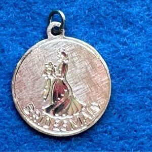 Zales 925 Sterling Silver Wedding Bridesmaid Bracelet Charm Pendant